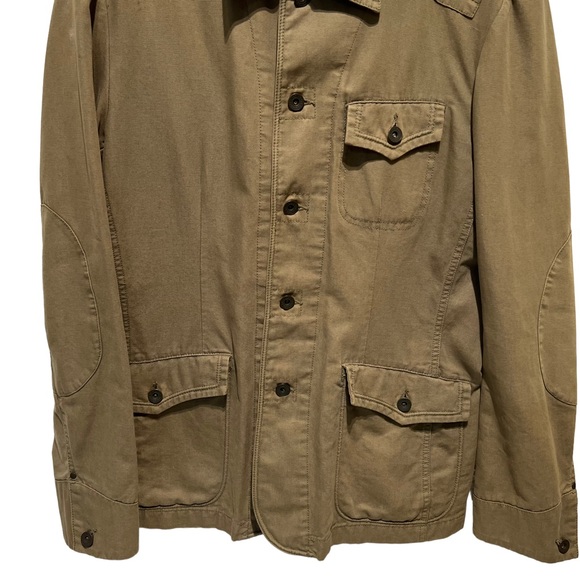 TED BAKER Women’s Army Green Military Utility Shacket Size 3 - Picture 3 of 12